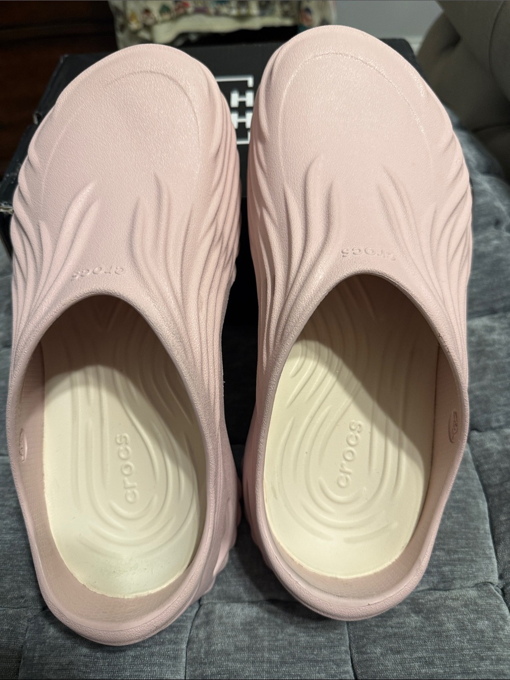 CROCS Women’s Light Pink Slip-On Mules